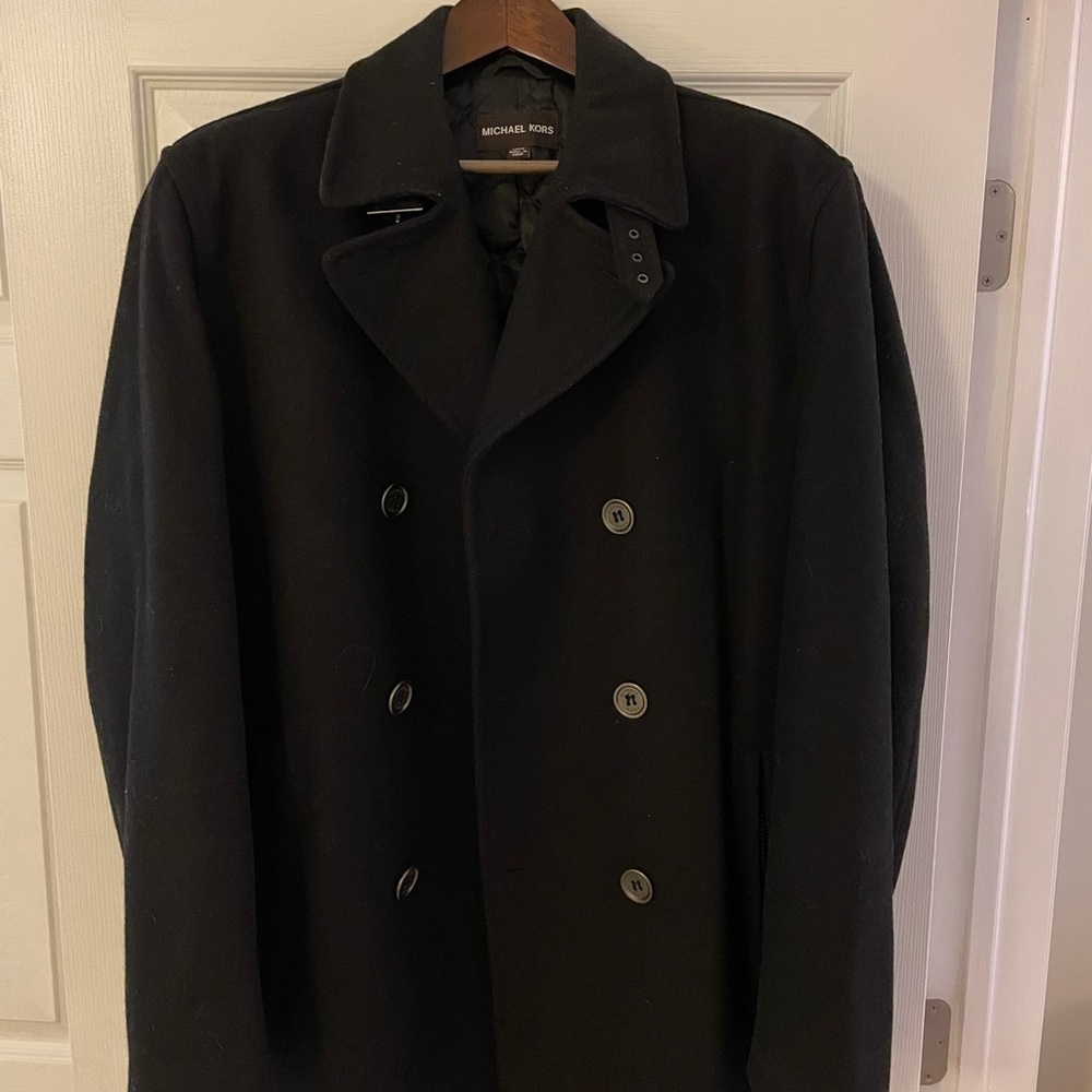 Like New Michael Kors Mens Peacoat Size L
